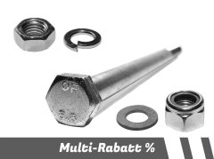 Motorbolzen Traversenschraube für Silentblock SET Vespa PX, T5, Sprint (Bild für) Motorbolzen Traversenschraube für Silentblock SET Vespa PX, T5, Sprint