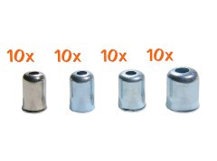 Endkappe SET 40-tlg für Seilzug Vespa PK, V50, PV, PX (Bild für) Endkappe SET 40-tlg für Seilzug Vespa PK, V50, PV, PX