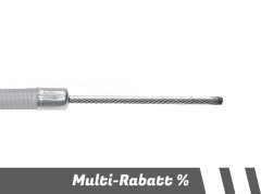 Bremszug hinten komplett mit Hülle ohne Öse Vespa V50, PX (Bild für) Bremszug hinten komplett mit Hülle ohne Öse Vespa V50, PX